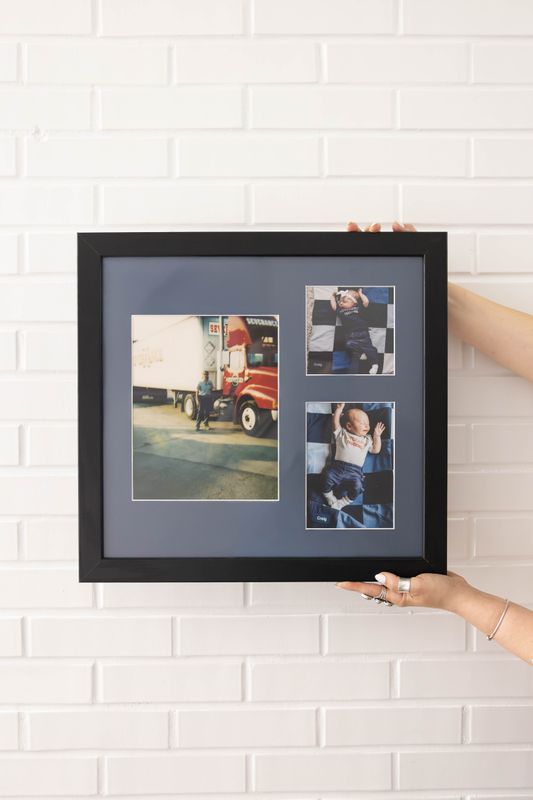 collage frame of family photos