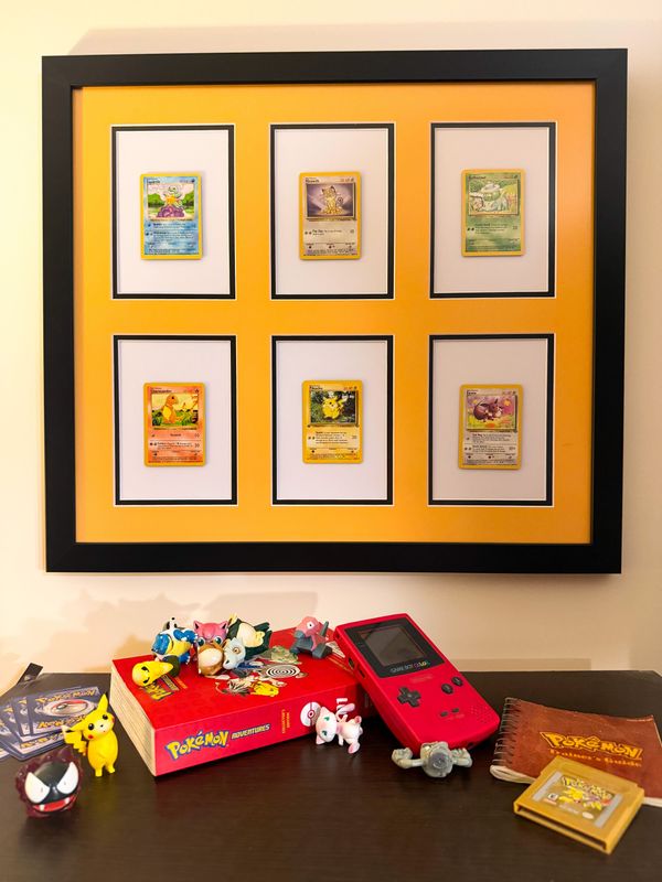 collage frame for card collection