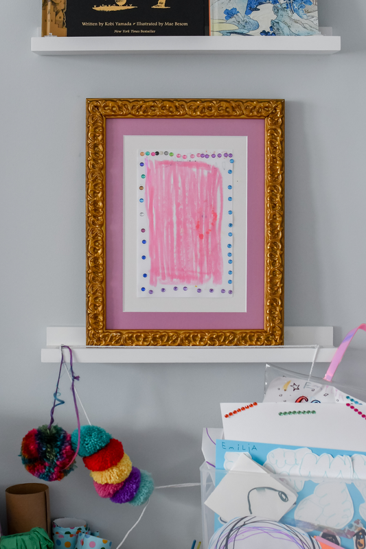 vintage gold picture frame