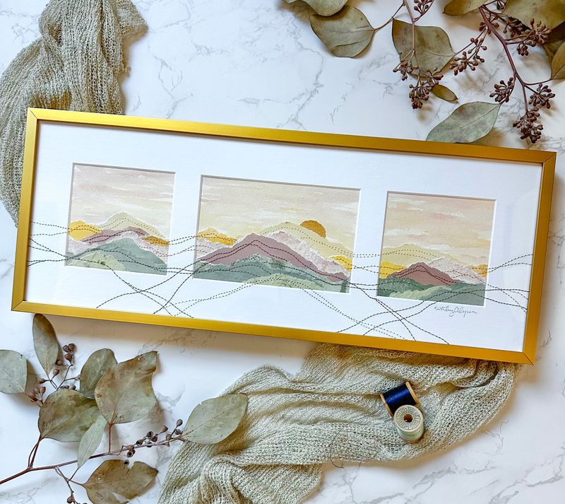 Gold Collage Frame