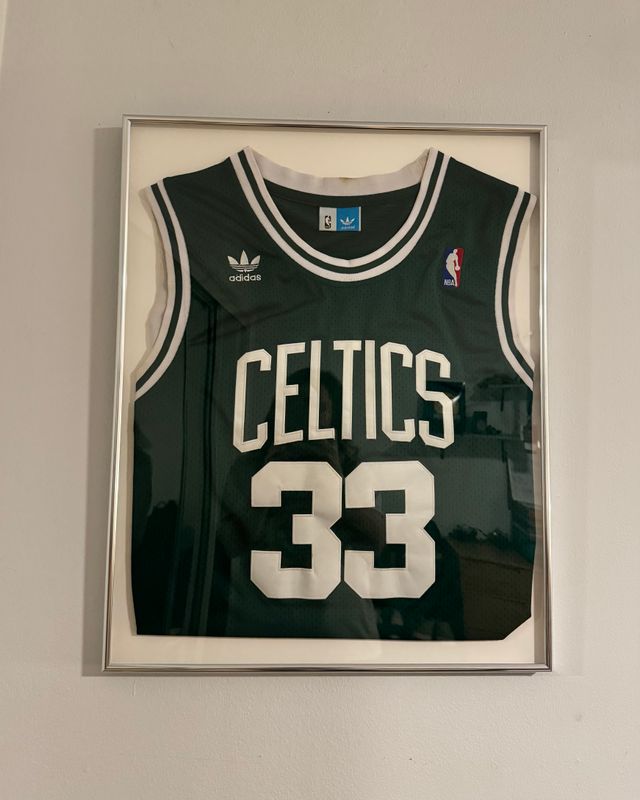 framed sports jersey