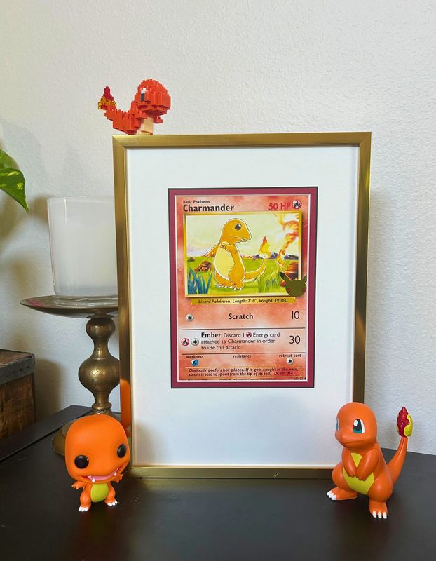 offset matting with gold picture frame